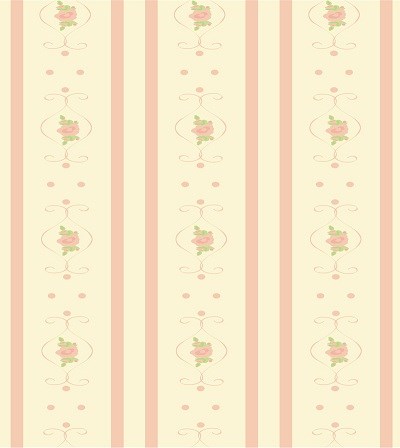 SA-1103 WALL PAPER PINK FLOWER